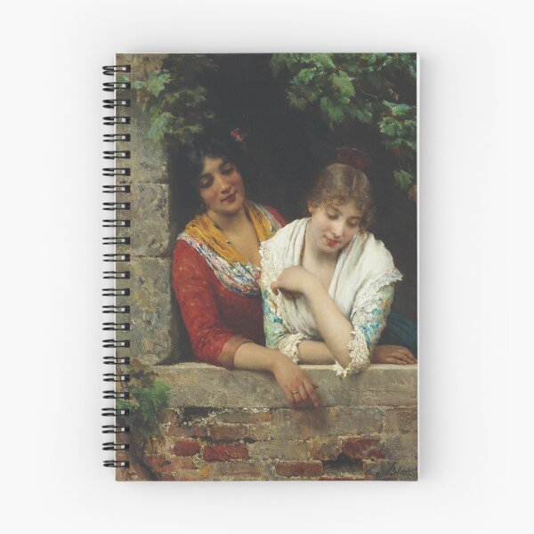 Item preview, Day Dreamers | Eugen von Blaas | 1887 Italian Art designed and sold by CJET.