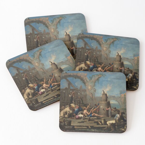 Item preview, The Tame Magpie | Alessandro Magnasco | 1708 Italian Art designed and sold by CJET.
