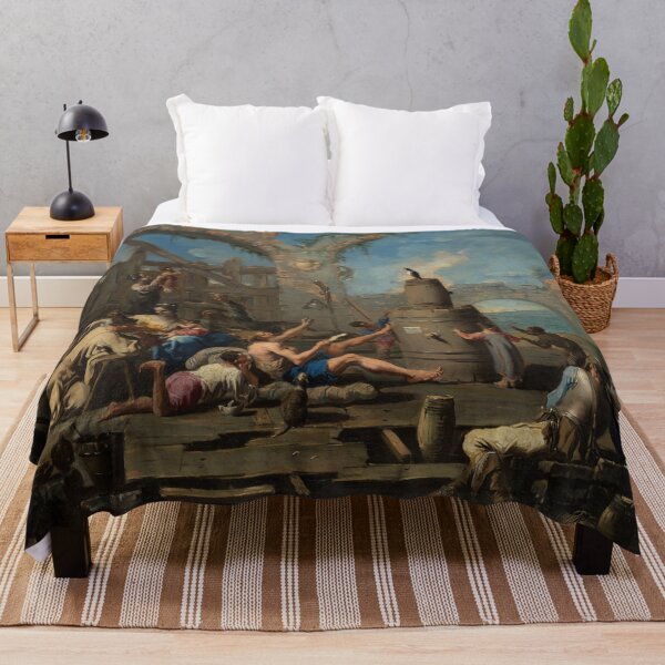 Item preview, The Tame Magpie | Alessandro Magnasco | 1708 Italian Art designed and sold by CJET.