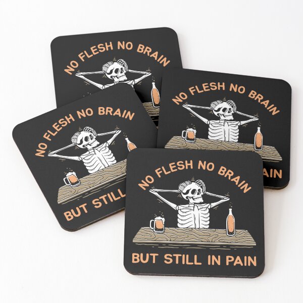 Item preview, Skull with Two Beers designed and sold by rukurustudio.