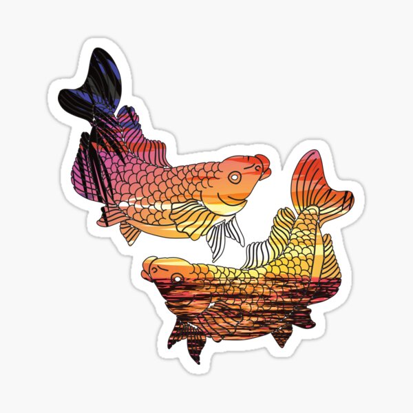 Item preview, Tropical Sunrise Koi designed and sold by damonasplace.