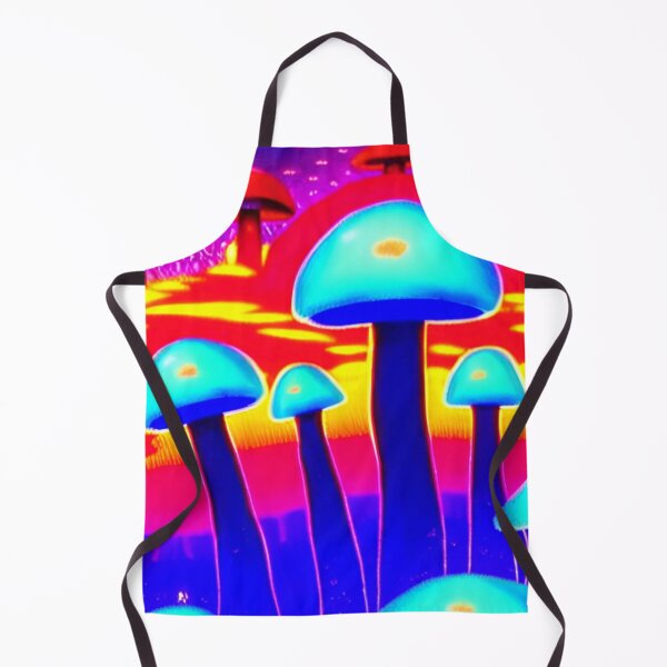 Item preview, Trippy Mushroom City designed and sold by ittybittyowl.