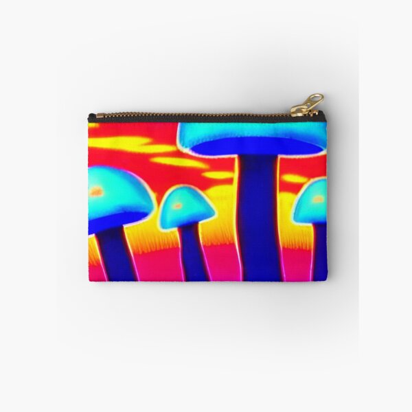 Item preview, Trippy Mushroom City designed and sold by ittybittyowl.