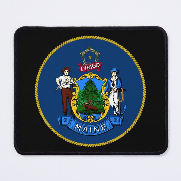 Item preview, Maine Coat of Arms designed and sold by Aleksander37.