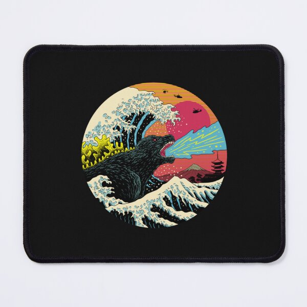 Item preview, Art 90s Hokusai Kaiju designed and sold by foynicolai.