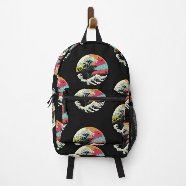 Item preview, Art 90s Hokusai Kaiju designed and sold by foynicolai.
