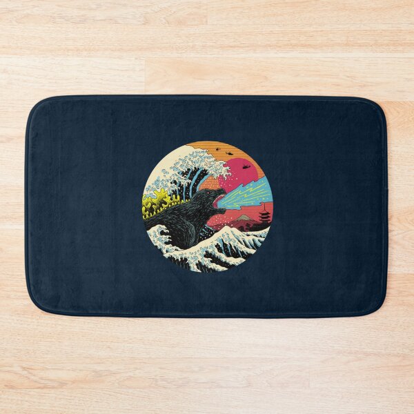 Item preview, Art 90s Hokusai Kaiju   designed and sold by foynicolai.