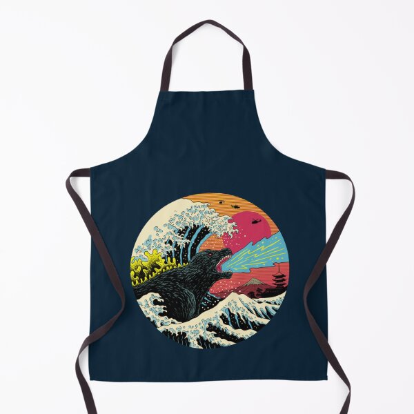 Item preview, Art 90s Hokusai Kaiju   designed and sold by foynicolai.