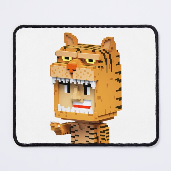 Item preview, 3D Cute Tiger Voxel designed and sold by Si Pakne.