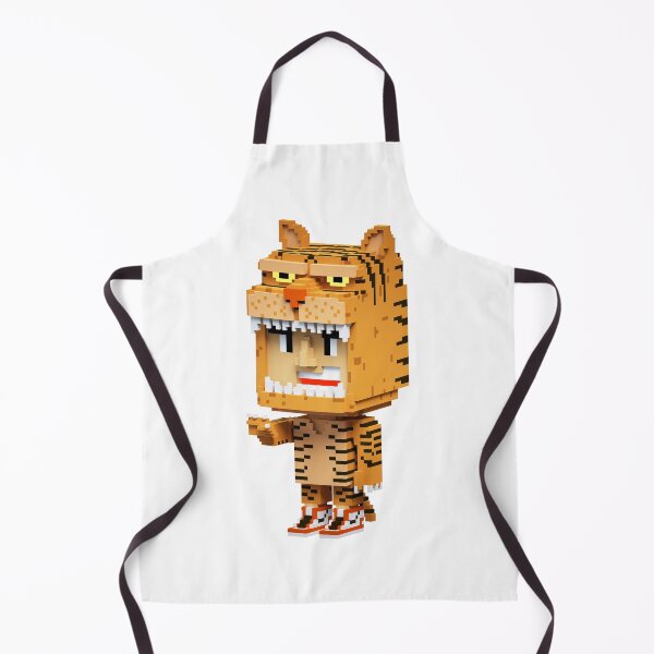 Item preview, 3D Cute Tiger Voxel designed and sold by Si Pakne.