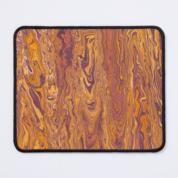Item preview, Changing Leaves Whimsical Swirly Acrylic Art Abstract Pour designed and sold by OctGaveAParty.