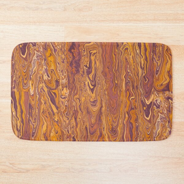 Item preview, Changing Leaves Whimsical Swirly Acrylic Art Abstract Pour designed and sold by OctGaveAParty.