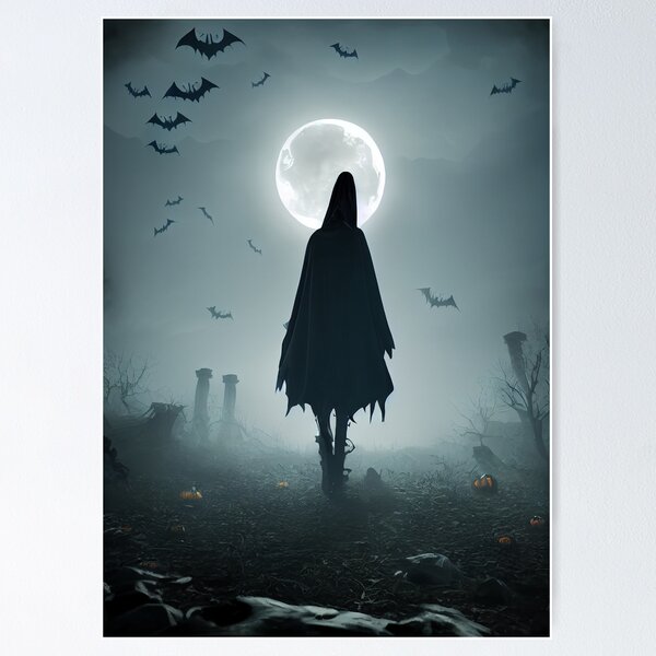 Item preview, Halloween Spooky Illustration designed and sold by soriiiiin.