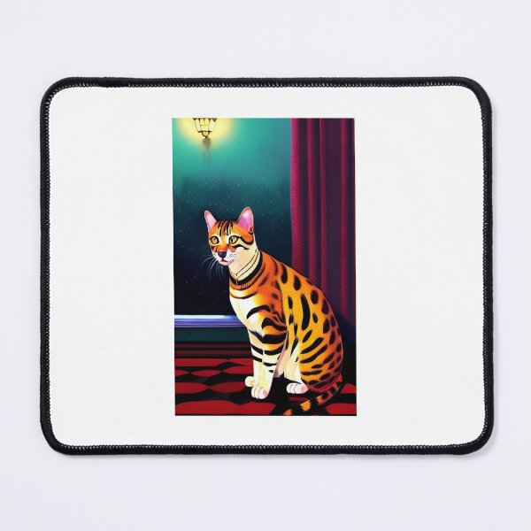 Item preview, Bengal cat designed and sold by GroovyDino.