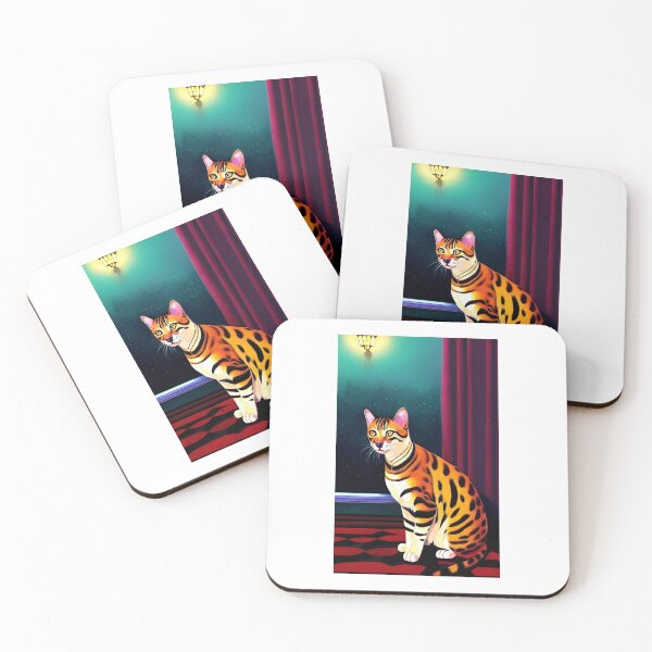 Item preview, Bengal cat  designed and sold by GroovyDino.