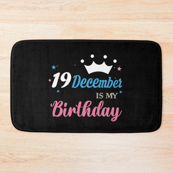 Item preview, Happy birthday december 19 designed and sold by Thealstars  ⭐⭐⭐⭐⭐.