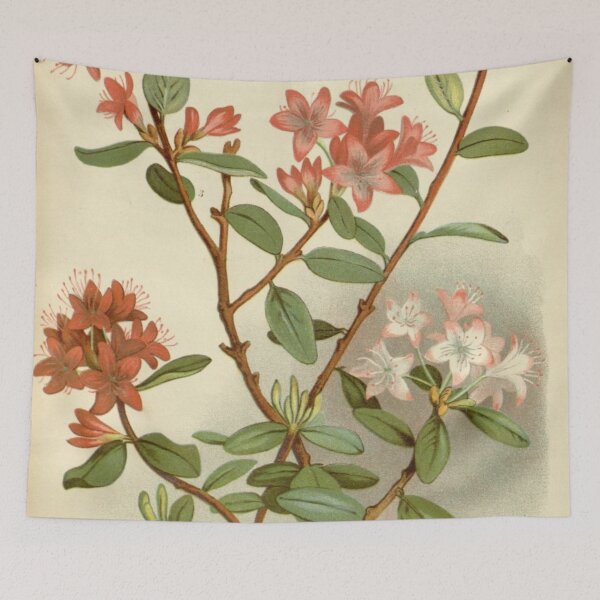 Item preview, Rhododendron Racemosum Flowering Painting designed and sold by laguitan10.