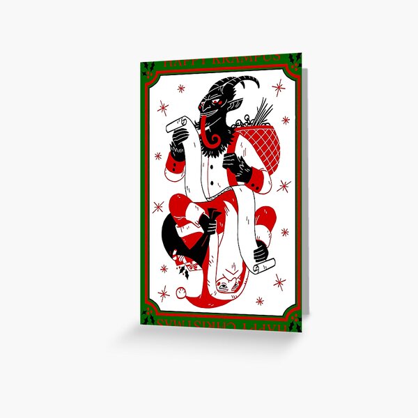 Item preview, happy christmas krampus designed and sold by Gossip Rag.