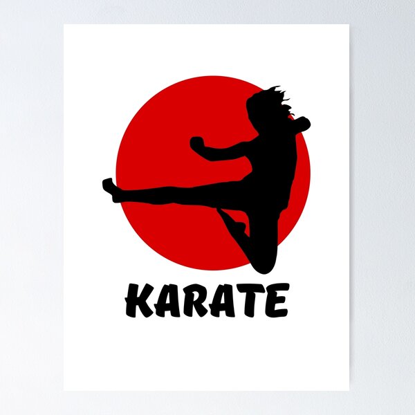 Item preview, Red And Black Simple Karate designed and sold by Darkinela.