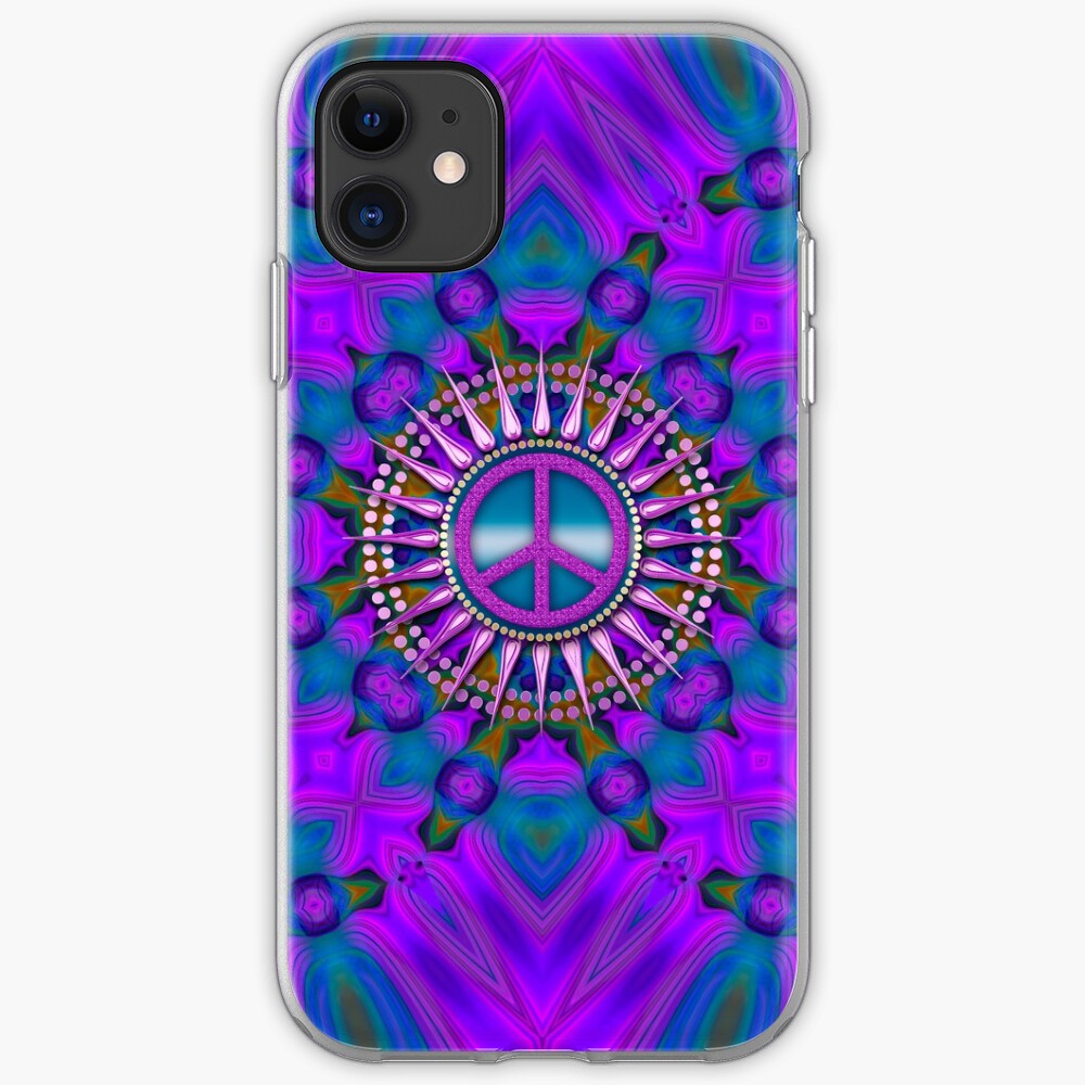Purple Haze Peace Energy iPhone Case & Cover