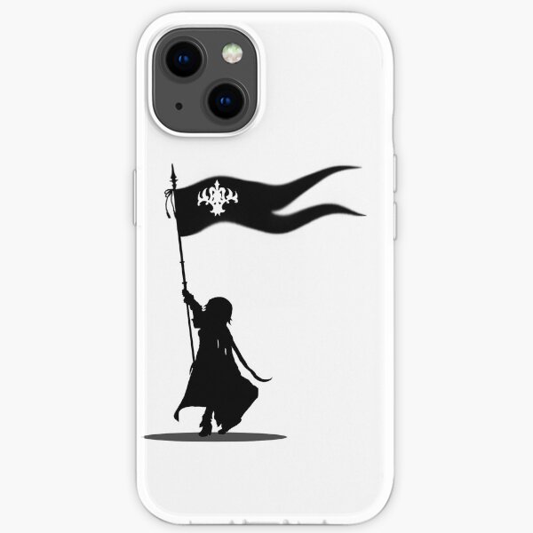 Jeanne d'Arc - Luminosité Eternelle: God is Here With Me - Black Version iPhone Soft Case