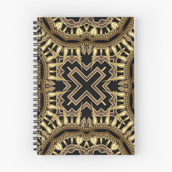 Item preview, Black Gold Geometric Fusion #1 designed and sold by webgrrl.