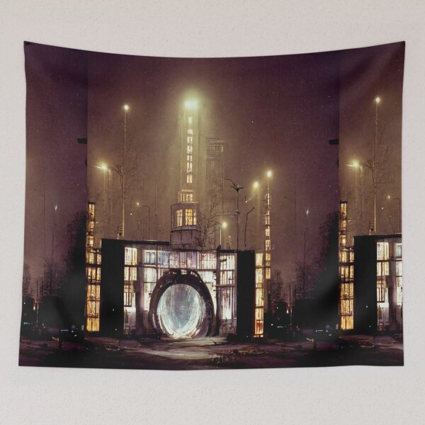 Item preview, Planet Warz - City of Souvenirs - Portal of City of Souvenirs to Forgotten City "Planet Hellcabone" designed and sold by Brazz Official.