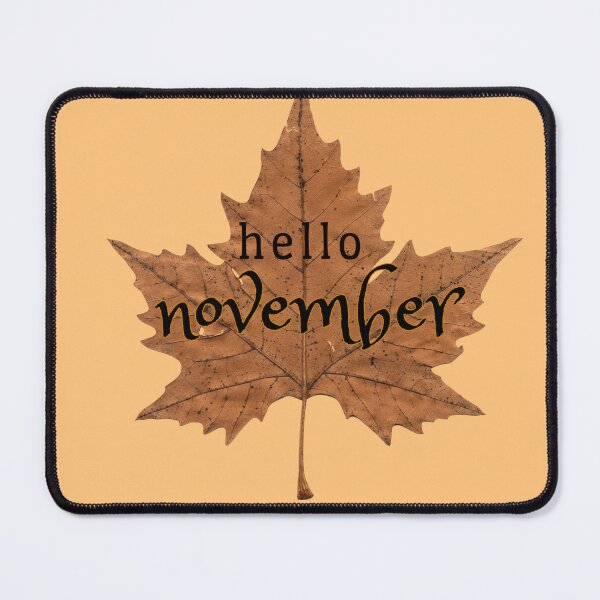 Item preview, Hello November design art icon classic designed and sold by Trilala.