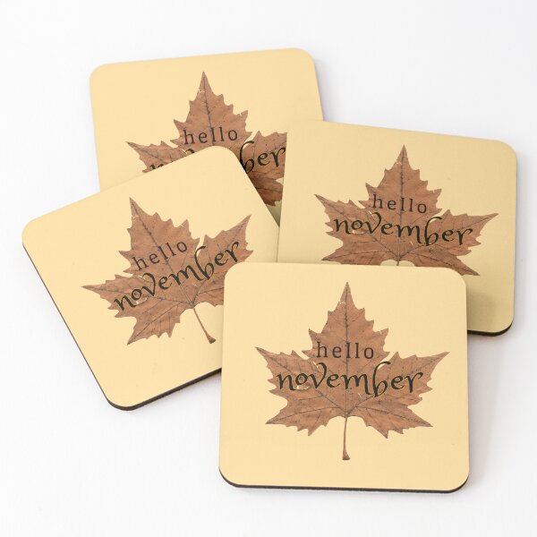 Item preview, Hello November design art icon classic designed and sold by Trilala.