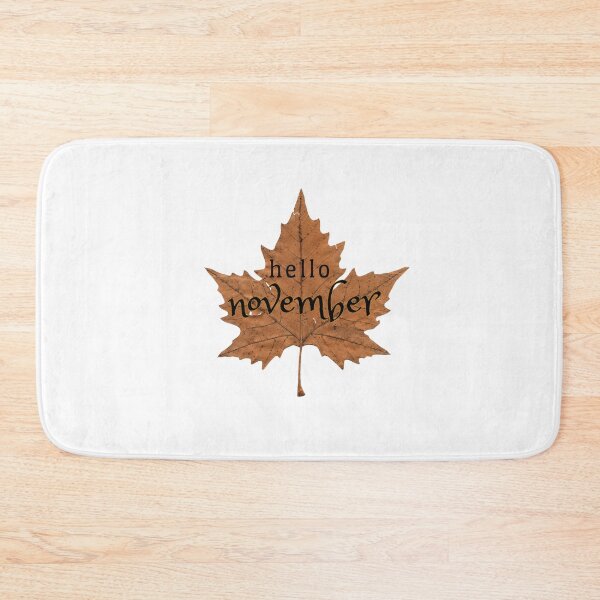 Item preview, Hello November design art icon classic designed and sold by Trilala.