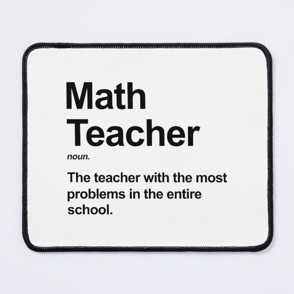 Item preview, Funny Math Teacher Definition designed and sold by allysmar.