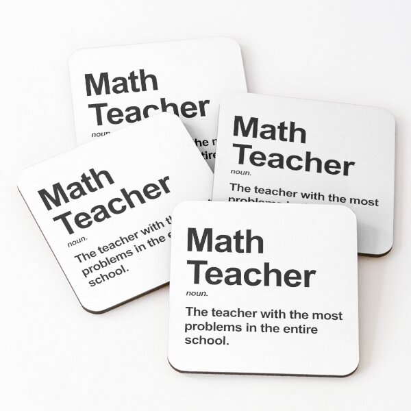 Item preview, Funny Math Teacher Definition designed and sold by allysmar.