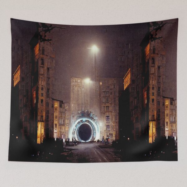 Item preview, Planet Warz - City of Souvenirs - Portal of City of Souvenirs to Deadbone "Planet Hellcabone" designed and sold by Brazz Official.
