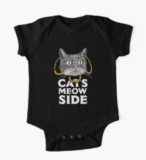 Cats Meow Side One Piece - Short Sleeve