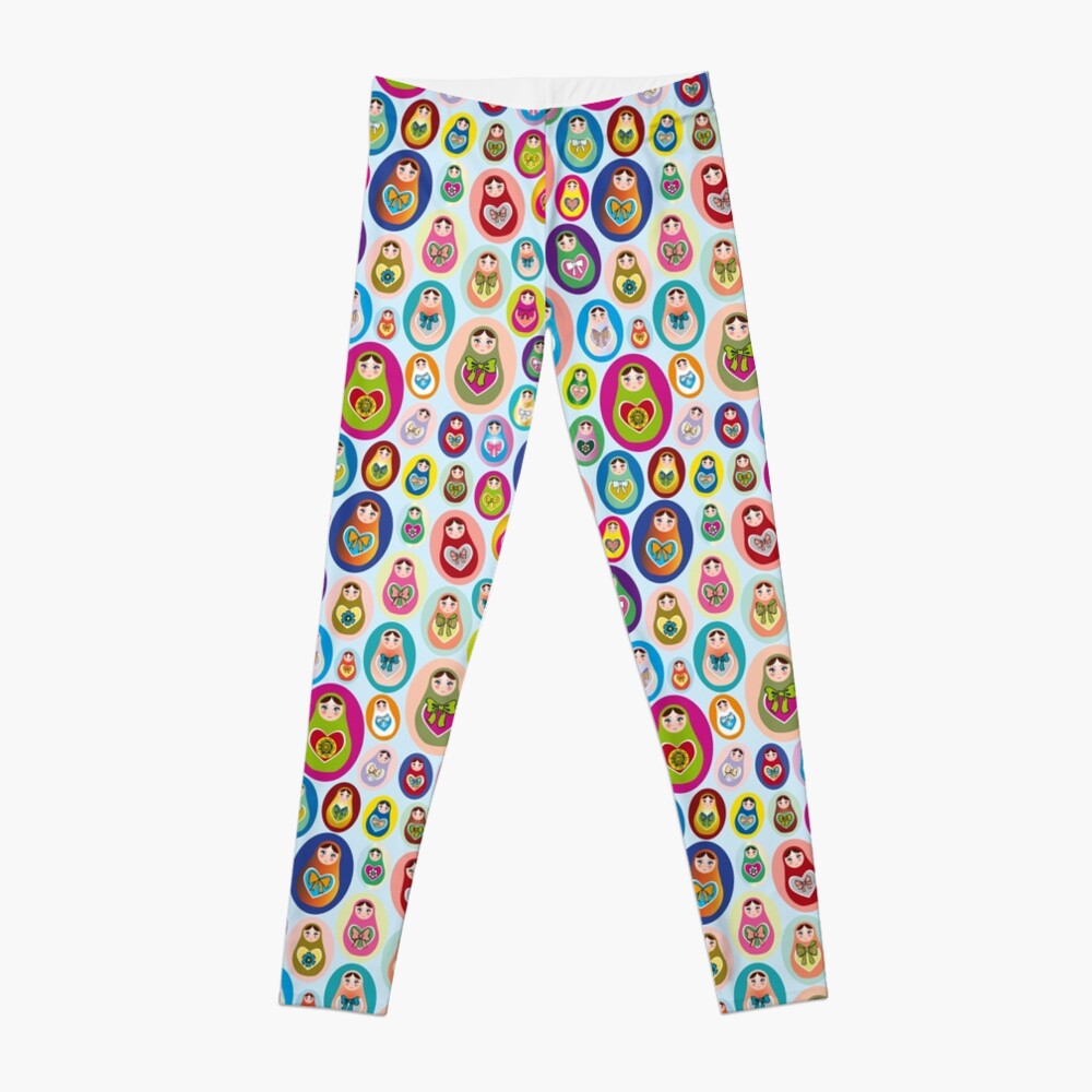 doll matryoshka Leggings