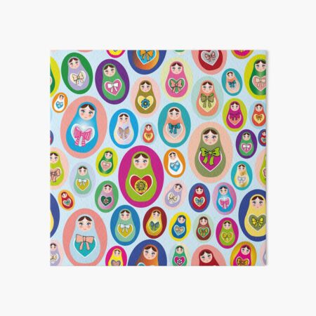 doll matryoshka Art Board Print