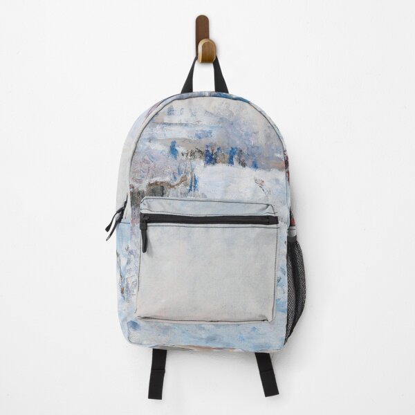 Item preview, Snow at argenteuil by Claude Monet designed and sold by CampbellPrints.