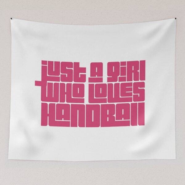 Item preview, Just a Girl Who Loves Handball designed and sold by Hammy97.