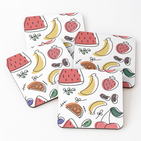 Item preview, Fresh Fruits pattern designed and sold by x2draws.
