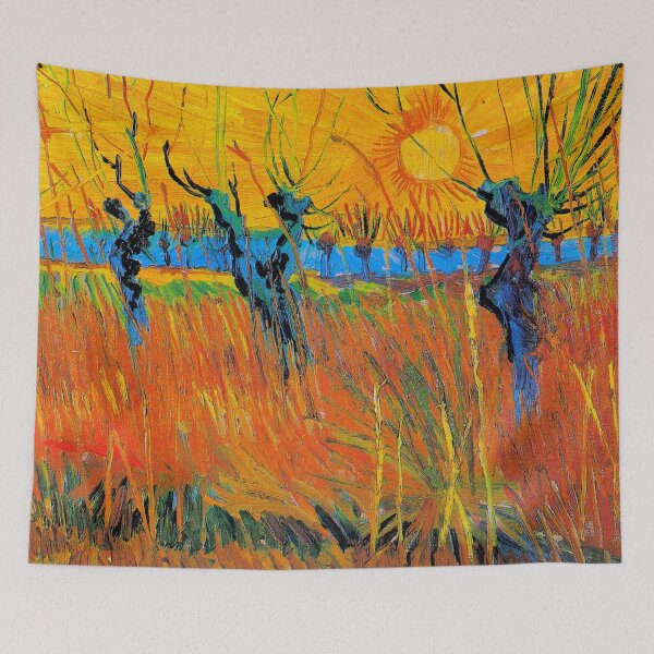 Item preview, Willows at Sunset - Vincent van Gogh designed and sold by SimpleJoyStyle.