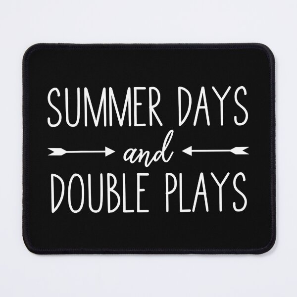 Item preview, Summer Days And Double Plays Baseball Softball Summer designed and sold by Abaddon-art.
