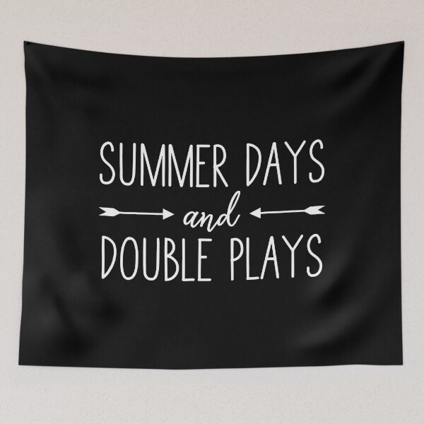 Item preview, Summer Days And Double Plays Baseball Softball Summer designed and sold by Abaddon-art.