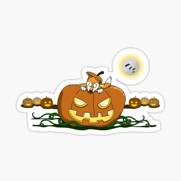 Hollowed Fox Sticker