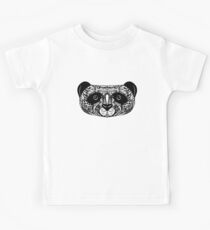 Panda on white background. doodle Kids Tee