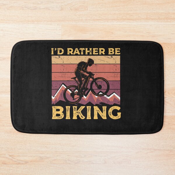 Item preview, Retro Bicycling I d Rather Be  designed and sold by woormle.