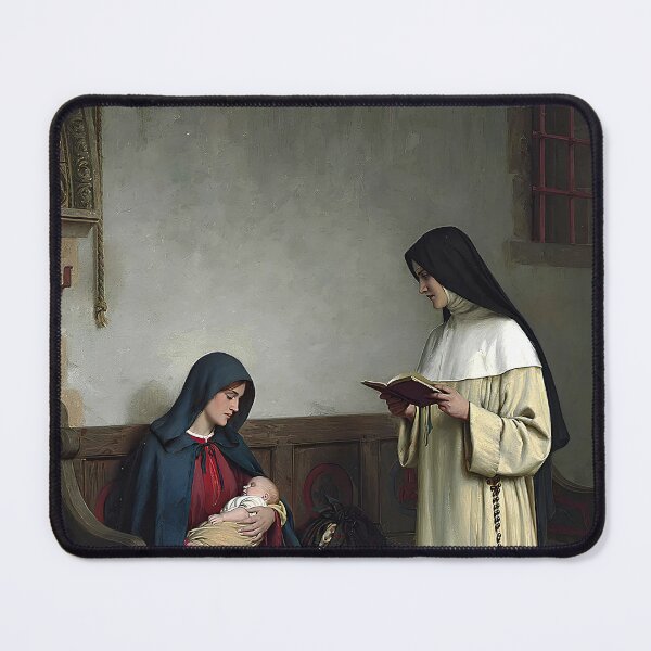 Item preview, Books And Art Maternity (1917) by Edmund Blair Leighton designed and sold by TeeARTHY.