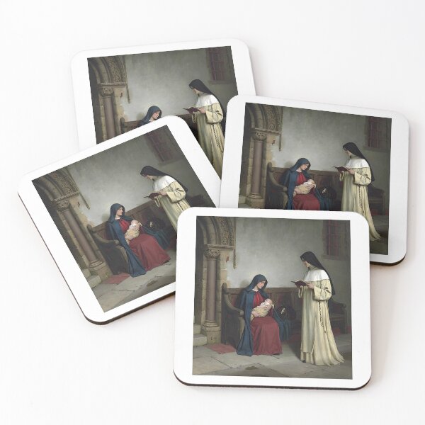 Item preview, Books And Art Maternity (1917) by Edmund Blair Leighton designed and sold by TeeARTHY.