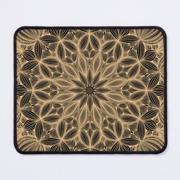 Item preview, Monochromatic Floral Mandala 103122 by Kristi Duggins designed and sold by Kristi Duggins.