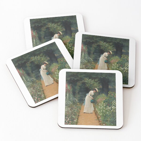 Item preview, My Lady’s Garden (1905) Edmund Blair Leighton  designed and sold by TeeARTHY.
