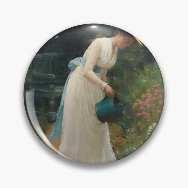 Item preview, My Lady’s Garden (1905) Edmund Blair Leighton  designed and sold by TeeARTHY.